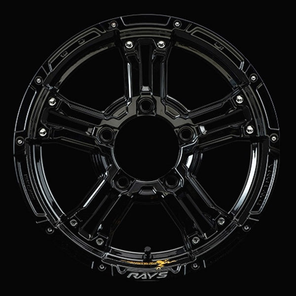RAYS DAYTONA FDX-J Black Collection 16" Wheels for Jimny
