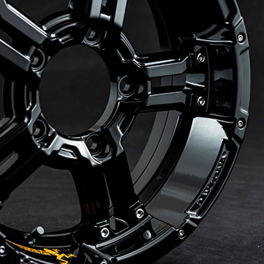 RAYS DAYTONA FDX-J set of Wheels for Jimny Black Collection from