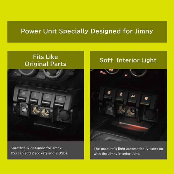 CARMATE USB Socket Power Unit Jimny JB74 (2018-ON)