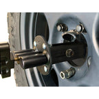 PLOT Rotopax Spare Tire Adjustable Mount Bracket for Land Cruiser