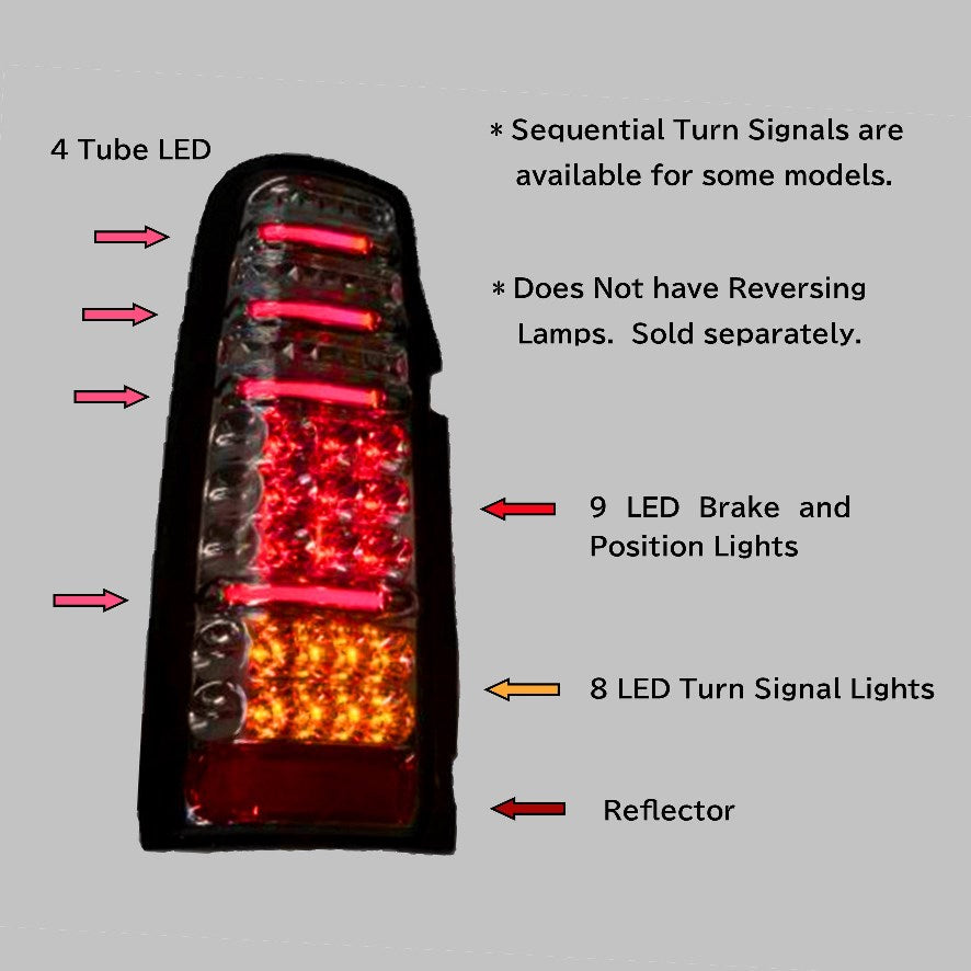 MBRO Thuner LED Taillights for Jimny (1998-2018)