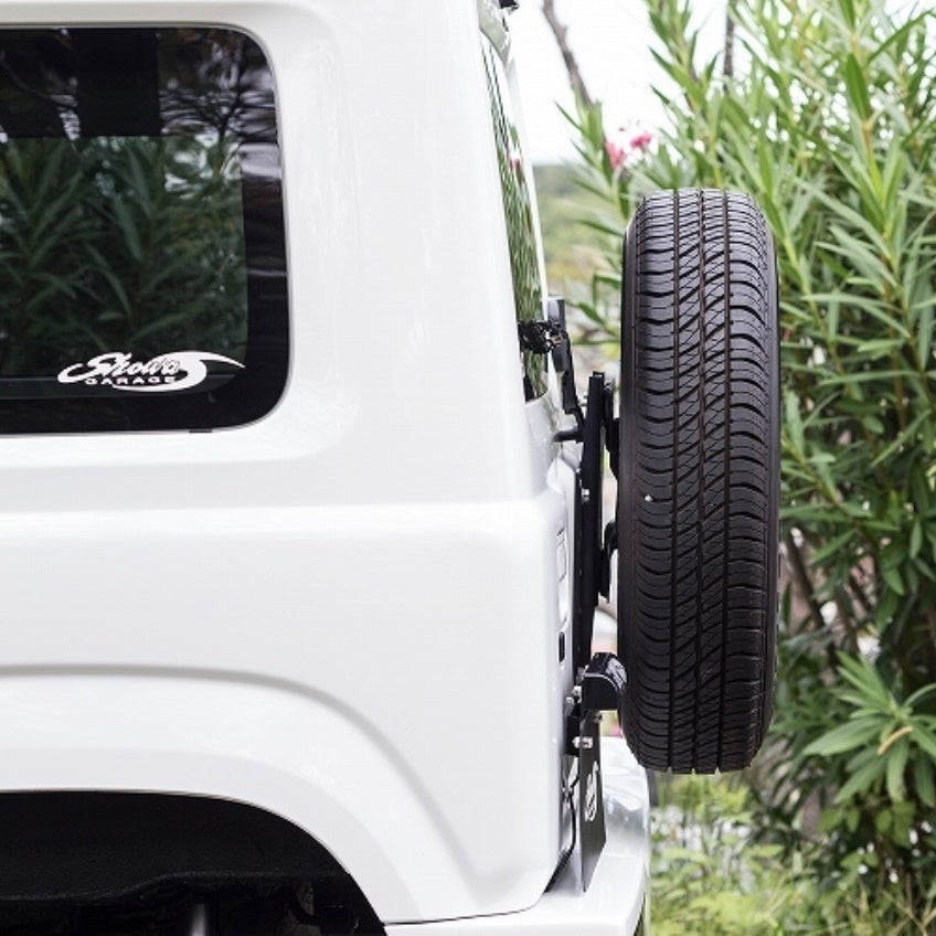 SHOWA GARAGE Spare Tire Right-Upward Relocation Stays Jimny (2018-ON)