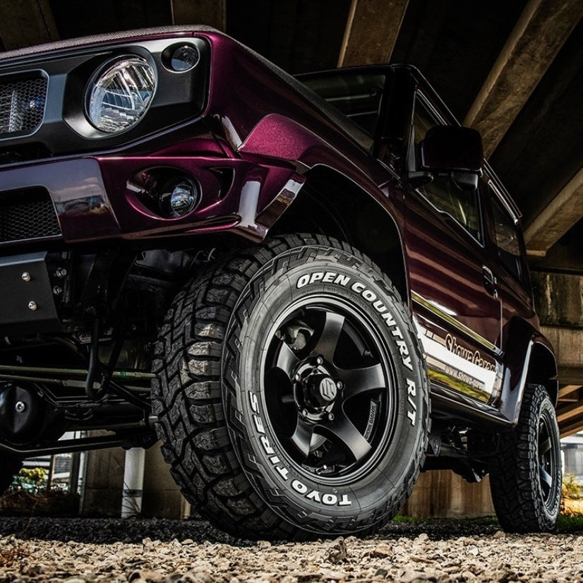 SHOWA GARAGE Type-M Glossy Black 16" Wheels for Jimny