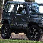 RAYS DAYTONA FDX-J Black Diamond Cut 16" Wheels for Jimny